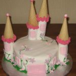 princess castle cake